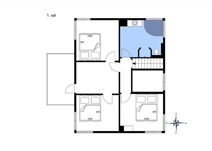 Oh240-hadsund-thaliavej-3 度假居 *